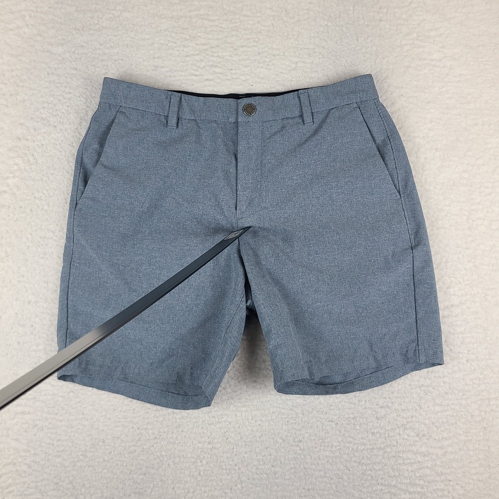 BONOBOS Shorts Mens 31 Blue Standard 7" Inseam Hybrid Chino Performance Golf